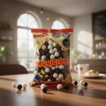 Munición Café con blanca bolitas de chocolate 250 g Ex-Inco caja 20 bolsas - Imagen 4