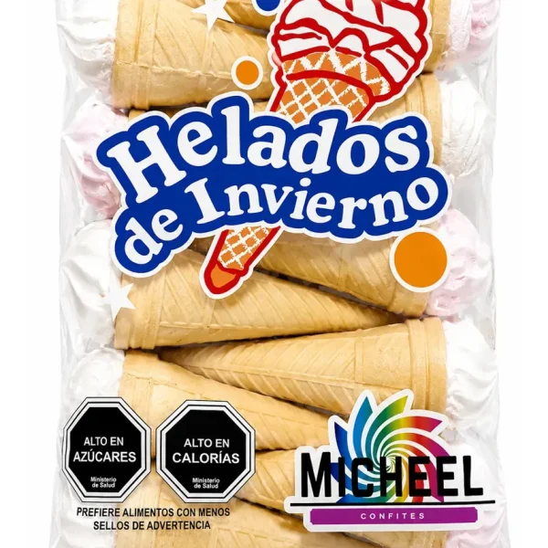 Helados De Invierno Micheel Doble Copo X 10 Unidades (CAJA X 40 BOLSAS)