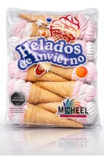 Helados De Invierno Micheel 3 Copos (mediano) X 10 Unidades (CAJA X 25 BOLSAS)