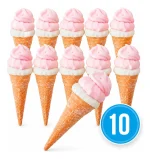 Helados De Invierno Micheel 3 Copos (mediano) X 10 Unidades (CAJA X 25 BOLSAS) - Imagen 2